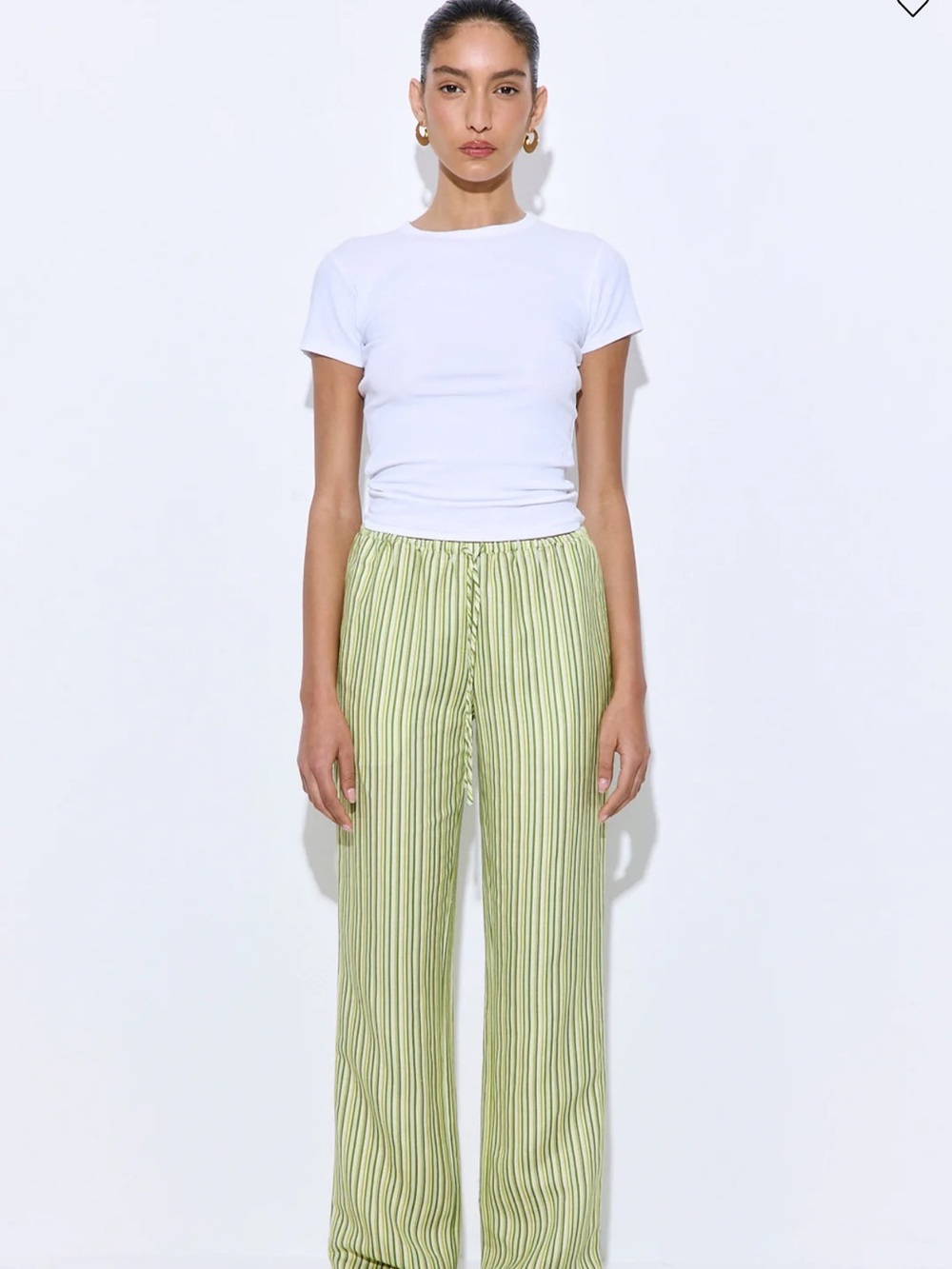 de rococo full length linen pants - size XS never worn